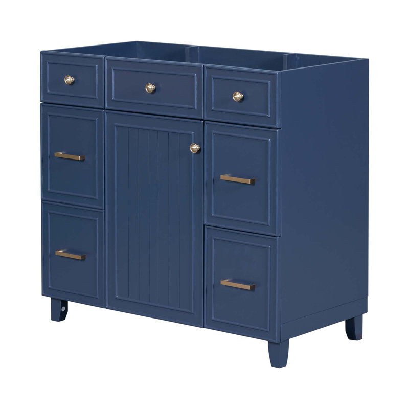 Meuble-lavabo 36 po, lavabo non inclus, Marine