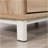 L-Shaped Desk, Brown Finish
