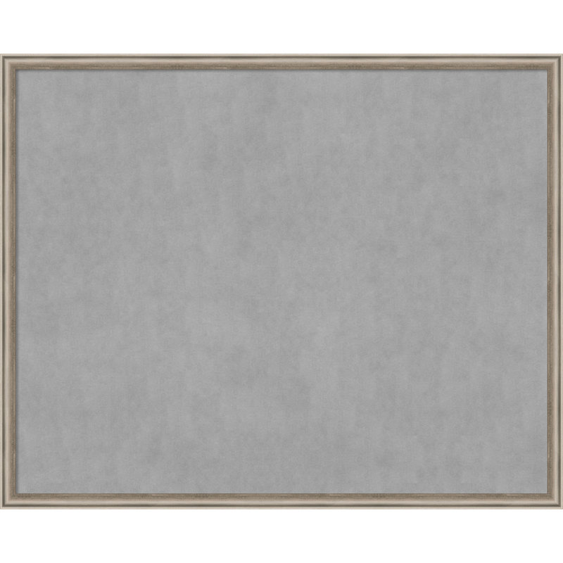 Tableau magnétique Eiten Salon Scoop Pewter, H 34 po x l 42 po