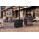 Resin Manual Lift Outdoor Trash/Recycling Bins - 66 Gallons