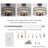 4 - Light Dimmable Drum Chandelier-97947134