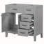 Base de meuble-lavabo simple 36 po seulement-107507089