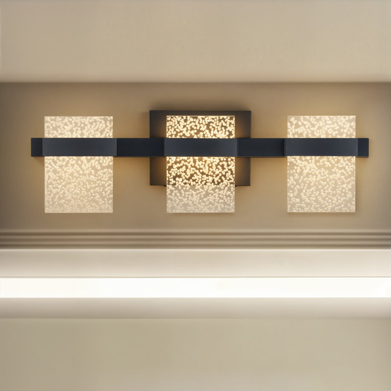 Amose 3 - Light LED Vanity Light, Black