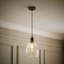 1 - Light Brushed Brass Pendant