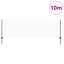 vidaXL Fence with Post Segment Outdoor Barrier Garden Terrace Divider Boundary-114618603-114618599