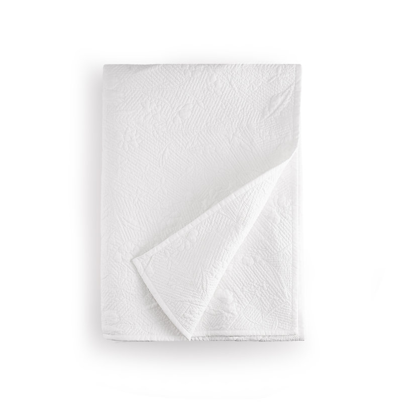 Wildflowers Duvet White, King