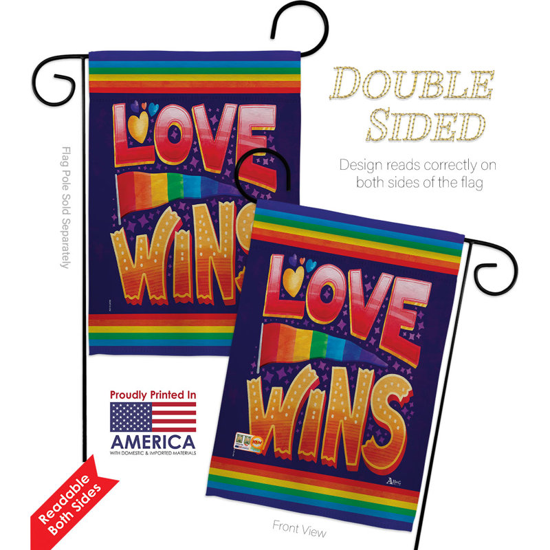 Drapeau de maison en polyester 40 x 28 po Klohee