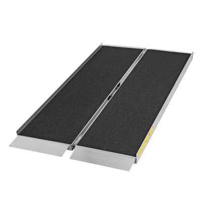 Silver Spring Metal Foldable Portable Ramp