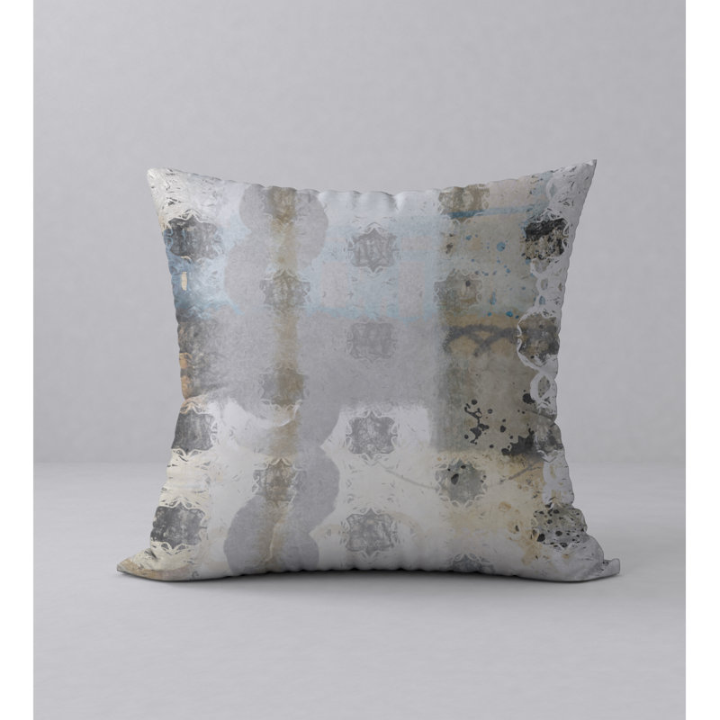 Housse de coussin carrée arôme connaisseur/insert, 18" x 18"