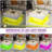 LED Square Coffee Table With 2 Sliding Drawers Storage For Living Room-1061454031-1061907682