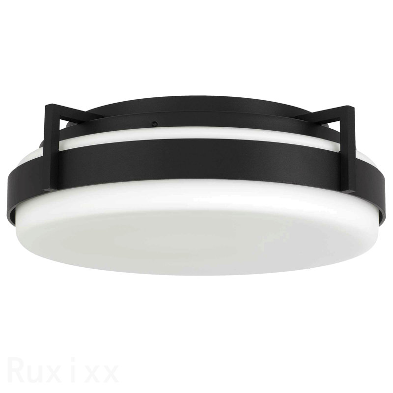 12 Inch Integrated Led Flush Mount, 4.5" H x 12" W x 12" D