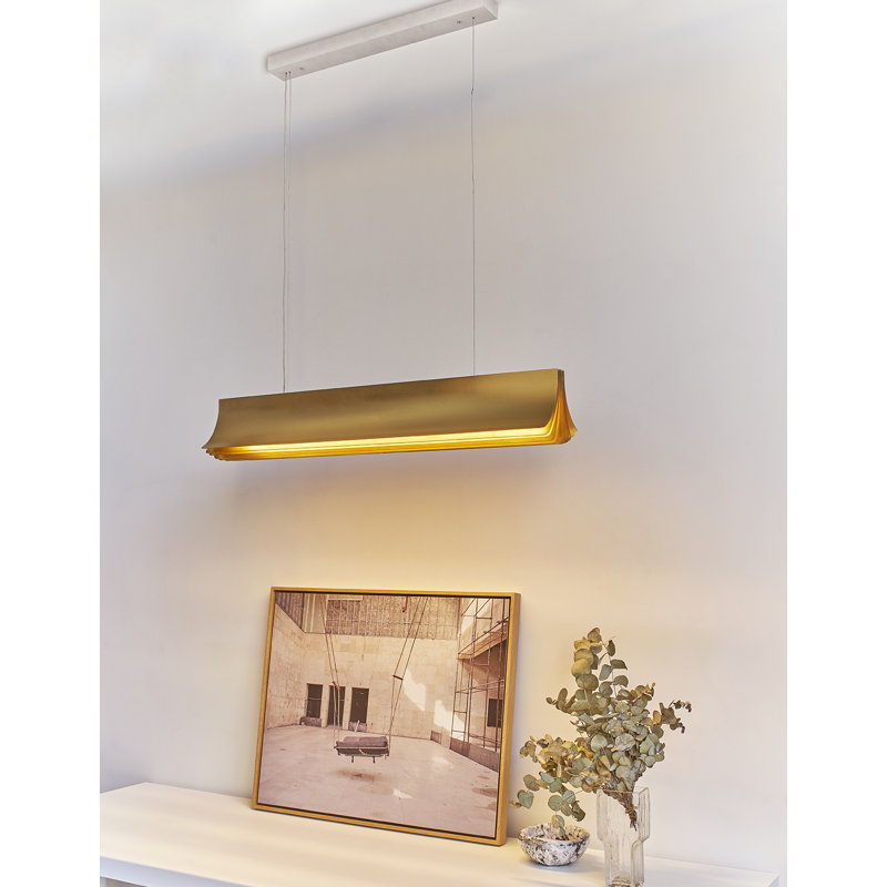 Respiro 1 - Light LED Pendant, 5.9" H x 35.43" W x 6.34" D