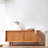 39.37" Brown Rectangular Solid Wood Shoe Storage