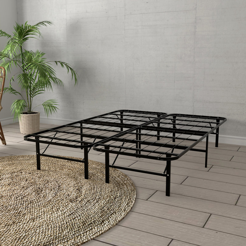 Base plateforme acier noir, Queen