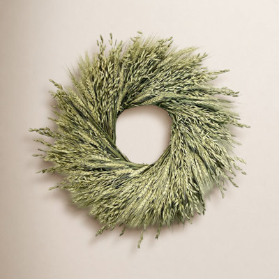 Primrue 30" Handcrafted Wheat Wreath