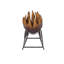 Traîneaux en bois de cerf en résine et en métal Jolly mesure 15,9 po UPC Brea