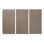 Carreau de vinyle de luxe Fabical 12 po x 24 po x 24 mm