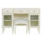 Yosefa 46.5'' Modern Makeup Vanity Set