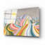 «The Hills Roll On» par Danhui Nai, art mural en verre acrylique