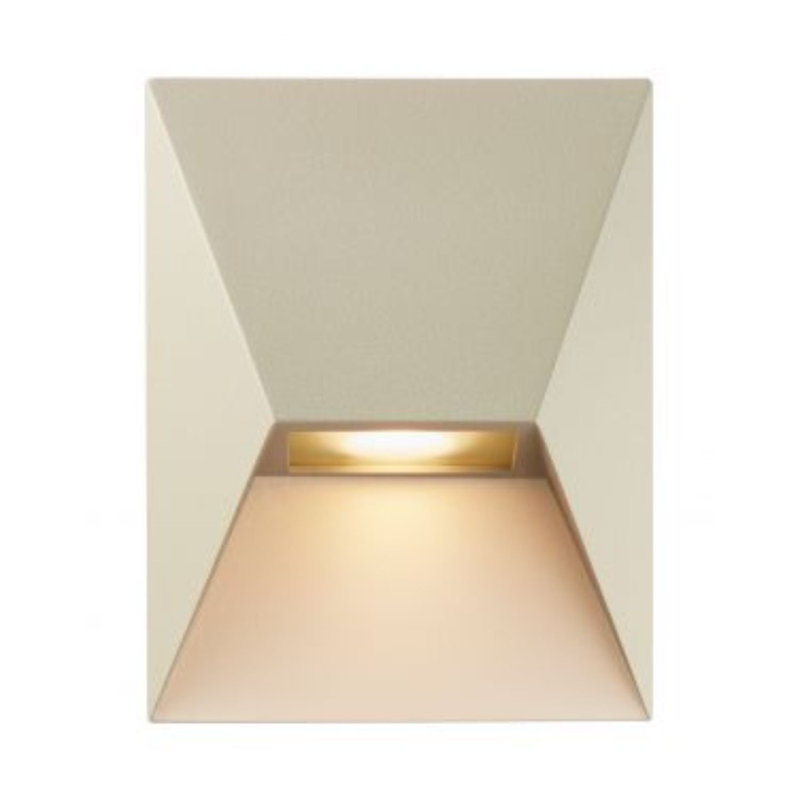 Benedykt Outdoor Flush Mount, Sanded