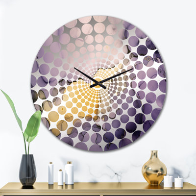 Horloge murale Vajilla - Fractals