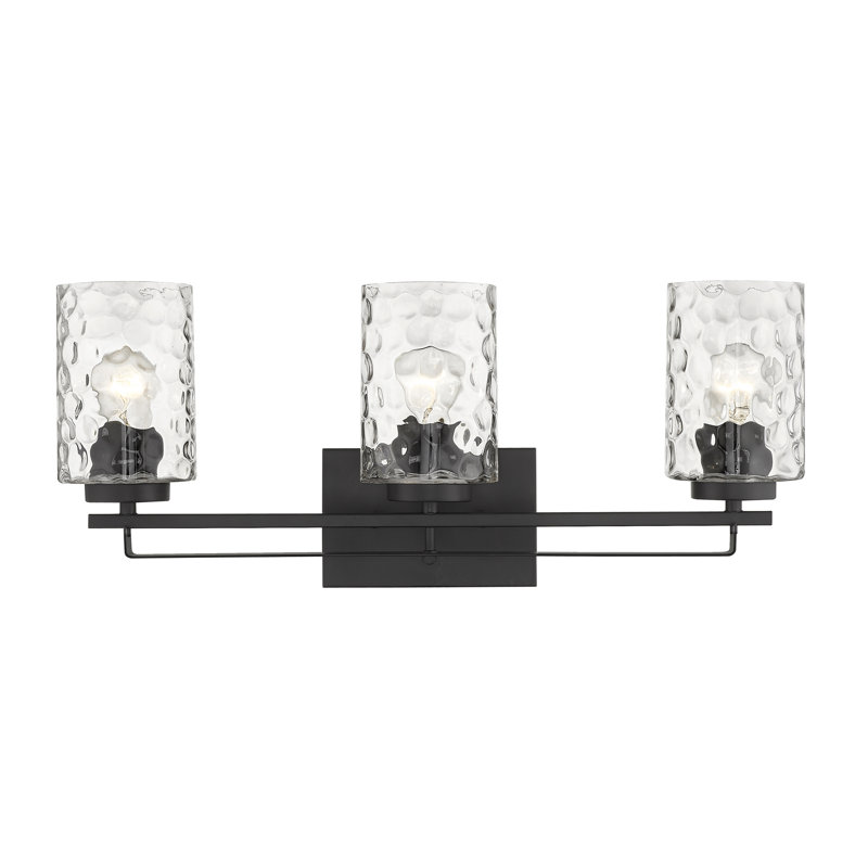 Livvy 3 - Light Dimmable Vanity Light, Matte Black