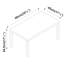 Rosmely Solid Wood Four Leg Coffee Table-794879374