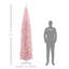 Grand sapin de Noël artificiel pré-éclairé avec lumières DEL