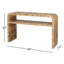 Marshall 54'' W Solid Wood Console Table-43859073