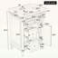 Meuble-lavabo 24 po avec lavabo, espace de rangement spacieux et sécuritaire-1188746361