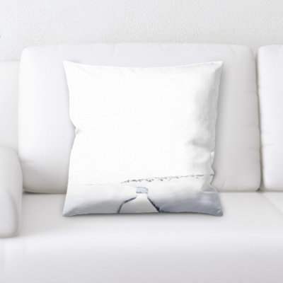 Winter Feeling Throw Pillow
