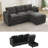 80.3" L-Shaped Modular Sectional Sofa with Storage-1512548922