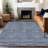 Premium Machine Washable Prisco Navy Rug-768530773