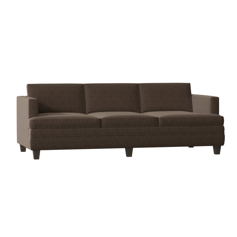 Todd Sofa, Savona Ruby, Brown Mahogany