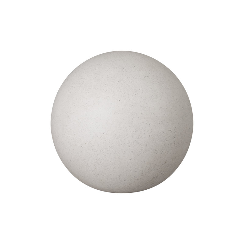 Balle blanche 20 po Pozzo Terrazzo, H 17 po x l 20 po x P 20 po