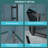 Matte Black Fold Shower Door, 36W X 72H, Featuring 1/4 Inch Tempered Glass, Bi - Structure, Water Screen To , Stainless Steel Hinges, Reversible Installation, 180 Hinge Rotation, Adjustable For