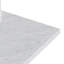 ARIEL Camila 55 Single Sink Bathroom Vanity with Italian Carrara Marble Top-1598808055-1598808053