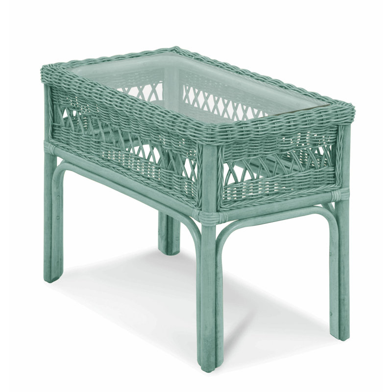 Nassau End Table, 22.5" H x 17" W x 30" D, Mushroom