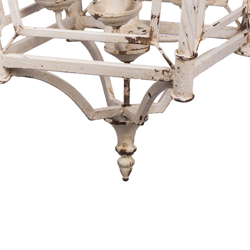Lustre géométrique en cage 4 lumières Cecille