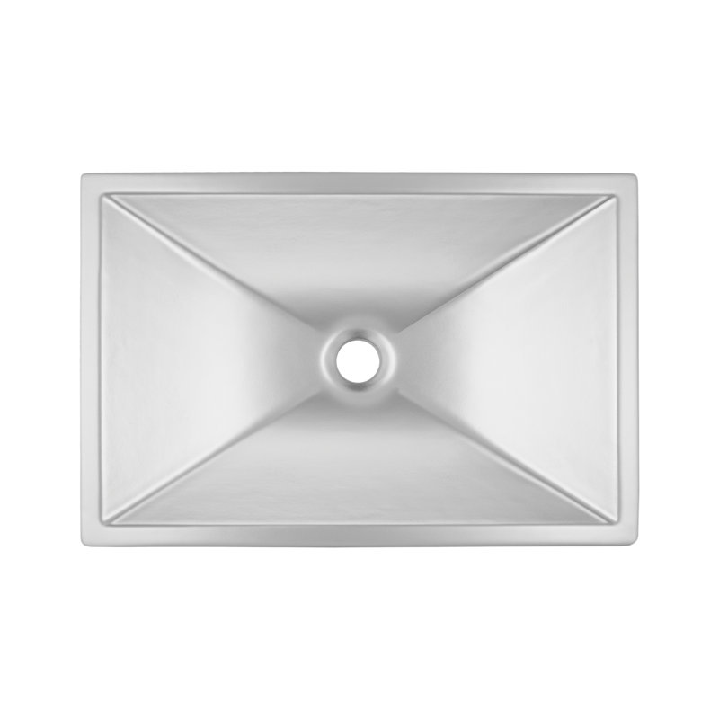 Amara 20" Single Bathroom Sink, Silver