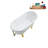 57.5'' x 29.5'' Soaking Acrylic Bathtub-83636128-83636119