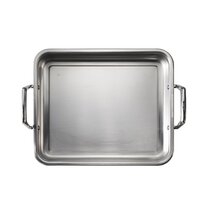 Norpro 2 Piece Stainless Steel Rectangular Oven Roasting Broil Pan and Drip  Tray, 1 Piece - Harris Teeter