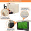 Housse de télévision extérieure imperméable, protecteurs de télévision résistants aux intempéries 600D 4 saisons-118305375