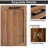 59" Farmhouse Office Desk with Barn Door & Charging Station, Home Office Desk with Monitor Stand, File Drawer, Keyboard Tray & Storage Cabinet for Study, Living Room-1433051195