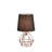 11.25" Copper Metal Table Lamp