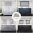 Double Bath Vanity 60 in. W x 22 in. D, with Cultured Marble Top