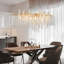 Lustre en forme de pampille Akari