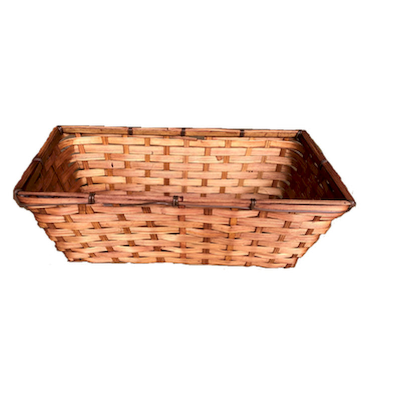 Bayou Breeze Decorative Basket, Brown, 5.2" H x 9.2" W x 6" D