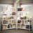 Abrielle Geometric Bookcase-1957978138