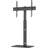 TV Floor Stand With Tempered Glass Base For 30-70 Tvs,Height Adjustable Swivel TV Stand